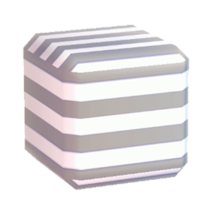 Black Horizontal-stripe print
