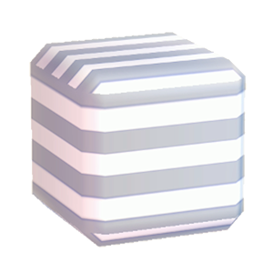 Gray Horizontal-stripe print