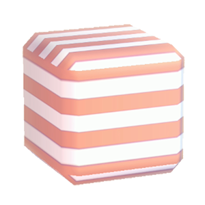 Red Horizontal-stripe print
