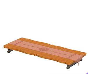 Red Huge table
