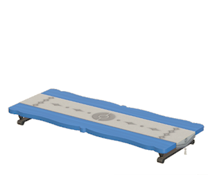 Blue Huge table