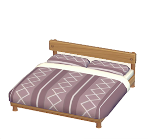 Brown Industrial bed