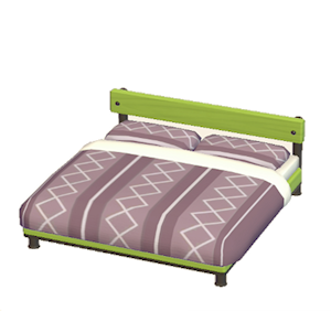 Lime Industrial bed
