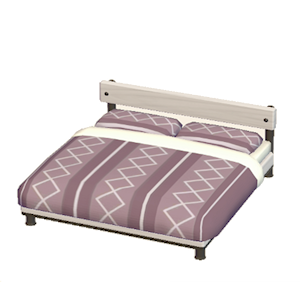 White Industrial bed