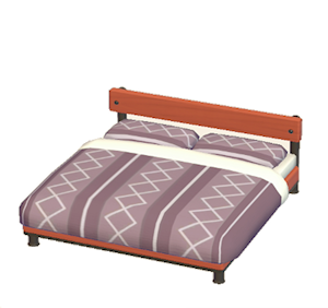 Red Industrial bed