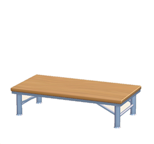 Cyan Industrial desk