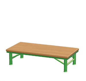 Green Industrial desk