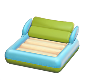 Lime Inflatable boat