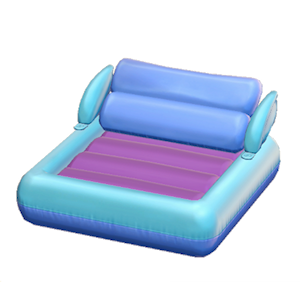 Purple Inflatable boat