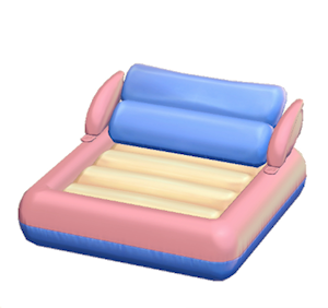 Pink Inflatable boat