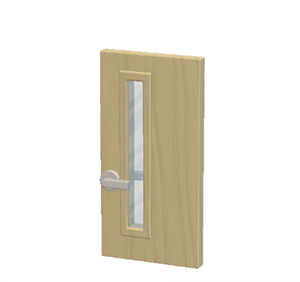 Brown Interior door