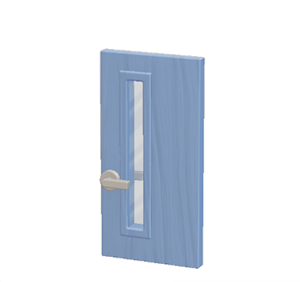 Navy Interior door