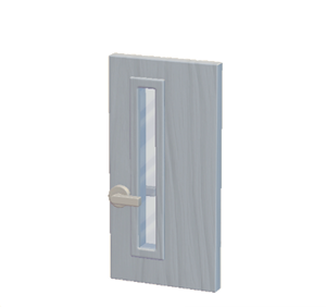 Gray Interior door