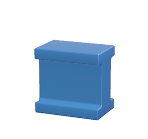 Blue Iron beam
