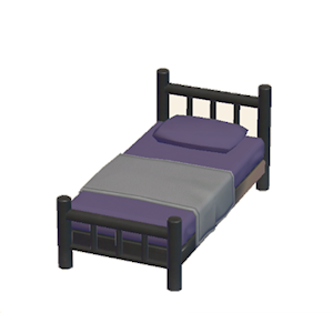 Plum Iron bed