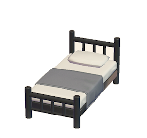 White Iron bed