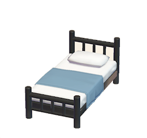 Cyan Iron bed