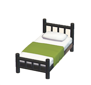 Lime Iron bed