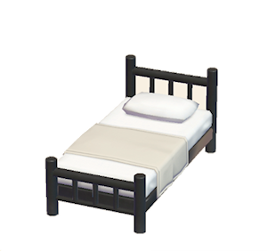 White Iron bed