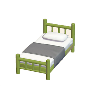 Lime Iron bed