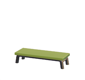 Lime Iron bench