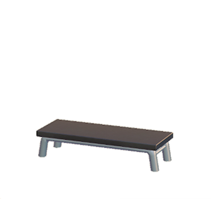 Gray Iron bench