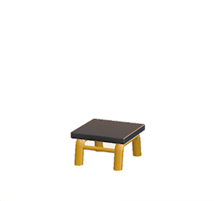Yellow Iron chair