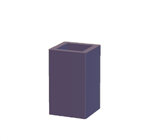 Plum Iron column
