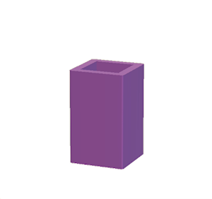 Purple Iron column