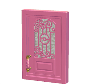 Rose Iron door