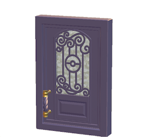 Plum Iron door