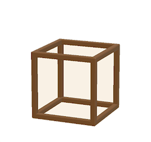 Brown Iron frame