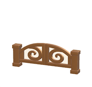 Brown Iron gate