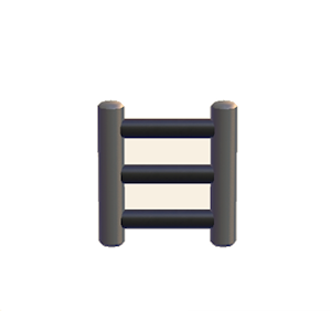 Black Iron ladder