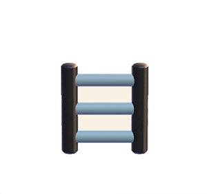 Cyan Iron ladder