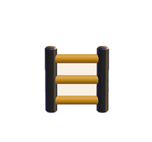 Yellow Iron ladder