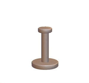 Brown Iron pillar