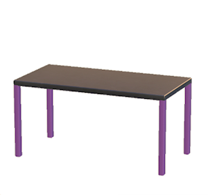 Purple Iron rack