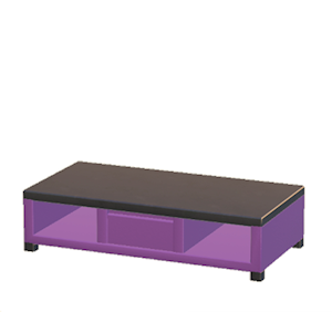 Purple Iron stand