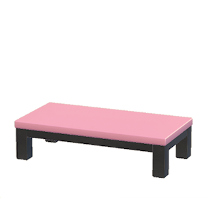 Pink Iron table