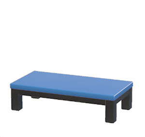 Blue Iron table