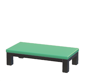 Aquamarine Iron table