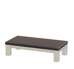 White Iron table
