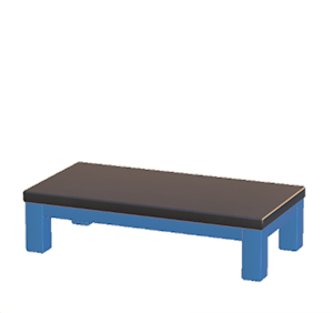 Blue Iron table