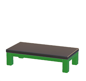 Green Iron table
