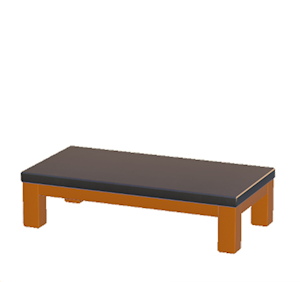 Orange Iron table