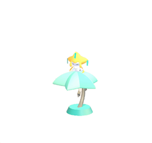 Black Jirachi lamp