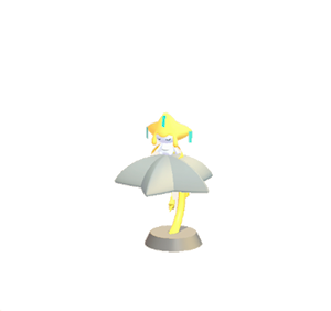 Black Jirachi lamp