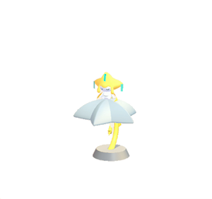 Gray Jirachi lamp