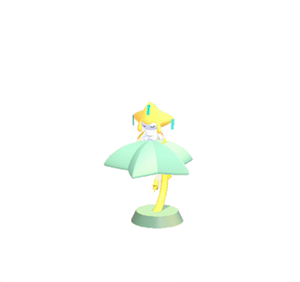 Aquamarine Jirachi lamp